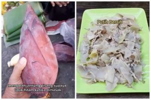Cara mengolah jantung pisang agar tetap putih tak kehitaman, rahasianya ada di satu bahan ini