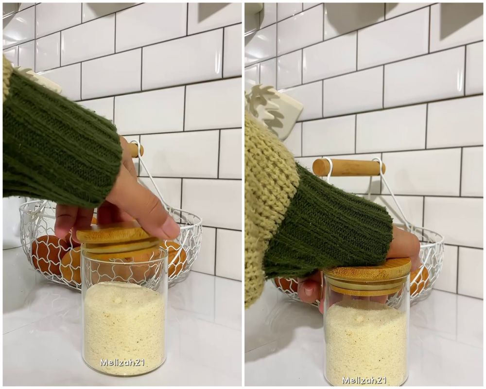Bukan diberi rempah-rempah, ini trik agar toples gula bebas semut cuma diolesi 1 bahan dapur