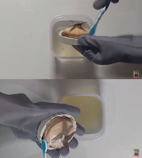 Trik bersihkan bagian bawah pisau blender menguning pakai 1 bahan dapur, auto kinclong seperti baru