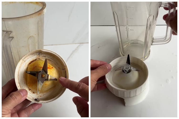 Mesin blender penuh kerak hitam dan menguning? Ini cara mudah membersihkannya agar cerah seperti baru