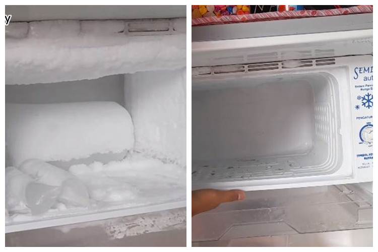 Trik simpel mencegah bunga es menumpuk di freezer, kulkas jadi tak cepat rusak
