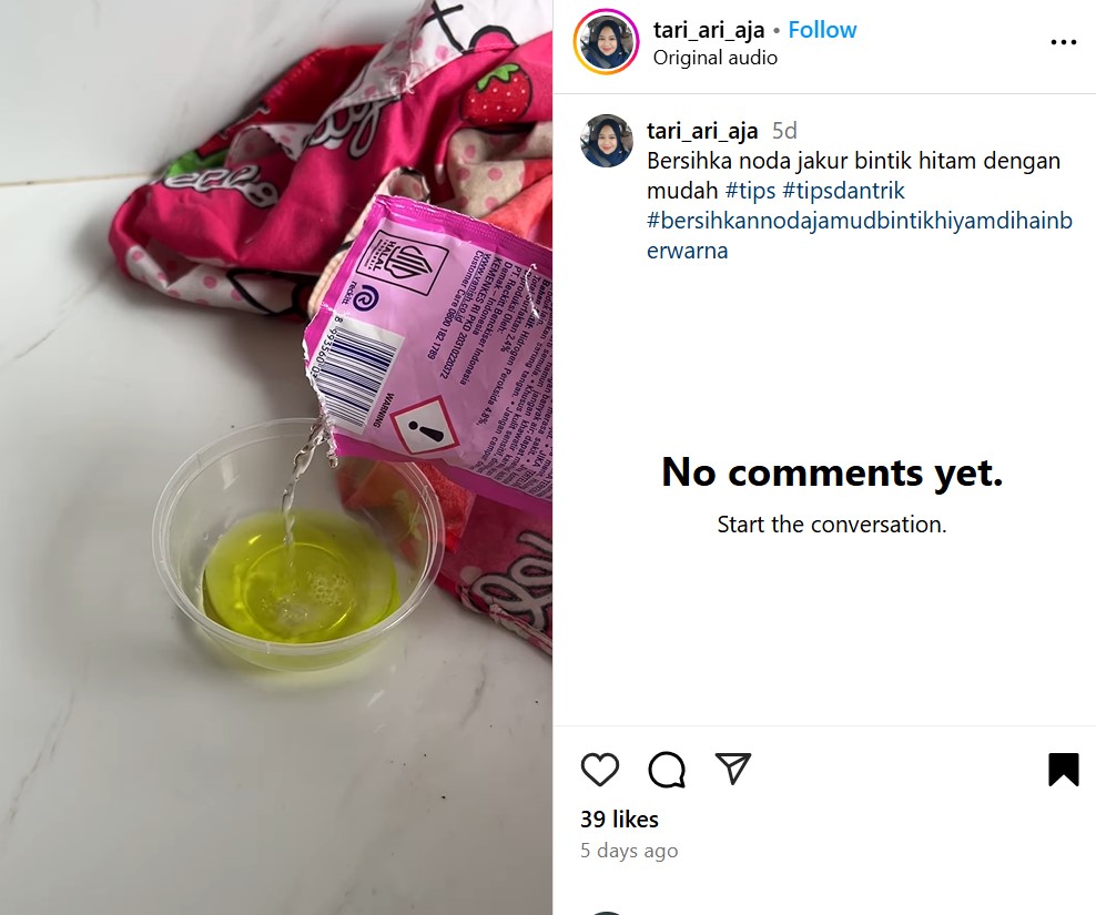 Cukup gunakan 2 bahan sederhana ini, sprei berjamur dan penuh noda karat autohilang dalam sekali sikat