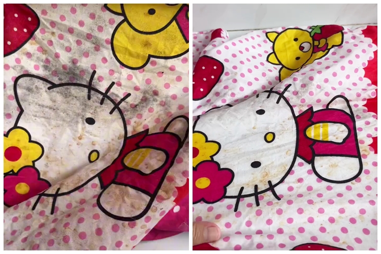 Cukup gunakan 2 bahan sederhana ini, sprei berjamur dan penuh noda karat autohilang dalam sekali sikat