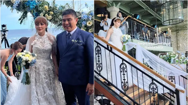 12 tahun menjanda, kini nikah lagi di usia 44 tahun, 8 potret pernikahan Anita Hara 'Arisan Brondong'