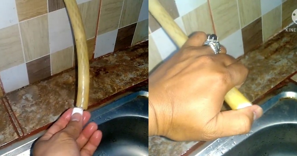 Cuma pakai barang bekas, begini trik menyulap keran wastafel jadi shower cuci piring