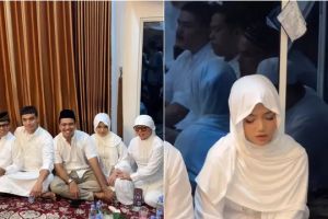 7 Potret pengajian Frans Faisal jelang menikah, meski tajir, digelar sederhana, panen pujian