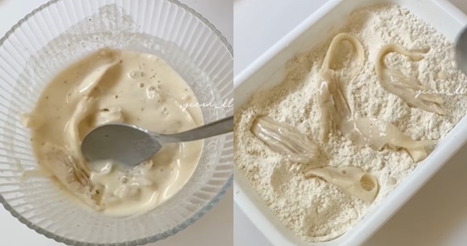 Trik menggoreng jamur tiram agar tetap renyah meski tak ditambah tepung beras atau baking soda