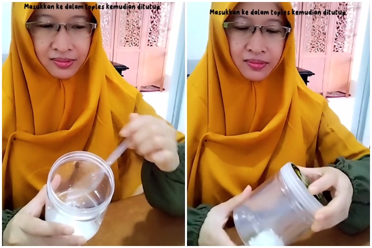 Tanpa pakai koran, begini trik emak-emak hilangkan bau tengik di toples dengan 1 bumbu dapur