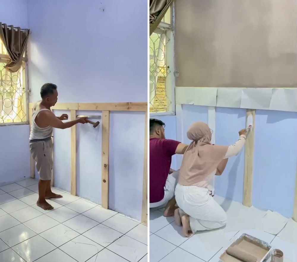 Bukti kakak bersikap baik, 11 potret makeover kamar adik dari sederhana jadi gaya rustic ini kece pol