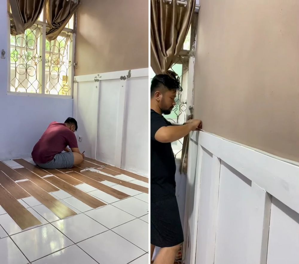 Bukti kakak bersikap baik, 11 potret makeover kamar adik dari sederhana jadi gaya rustic ini kece pol