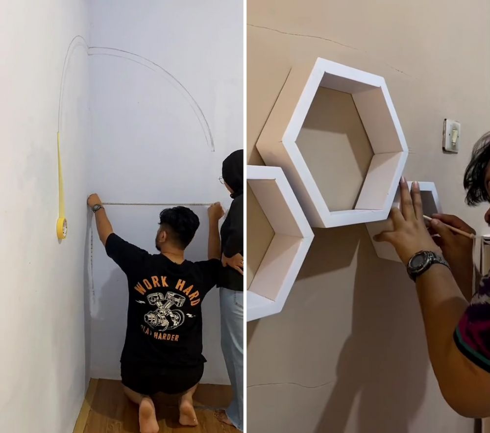 Bukti kakak bersikap baik, 11 potret makeover kamar adik dari sederhana jadi gaya rustic ini kece pol