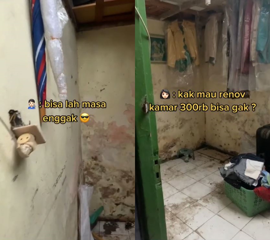 Trik makeover kamar kumuh luas 3x3 meter jadi estetik ini cuma modal Rp 300 ribu, hasilnya kece abis