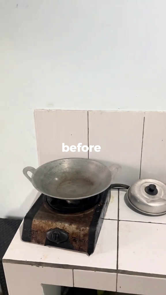 9 Potret makeover dapur kos sepetak sumpek ini jadi estetik dan rapi cuma pakai barang sederhana