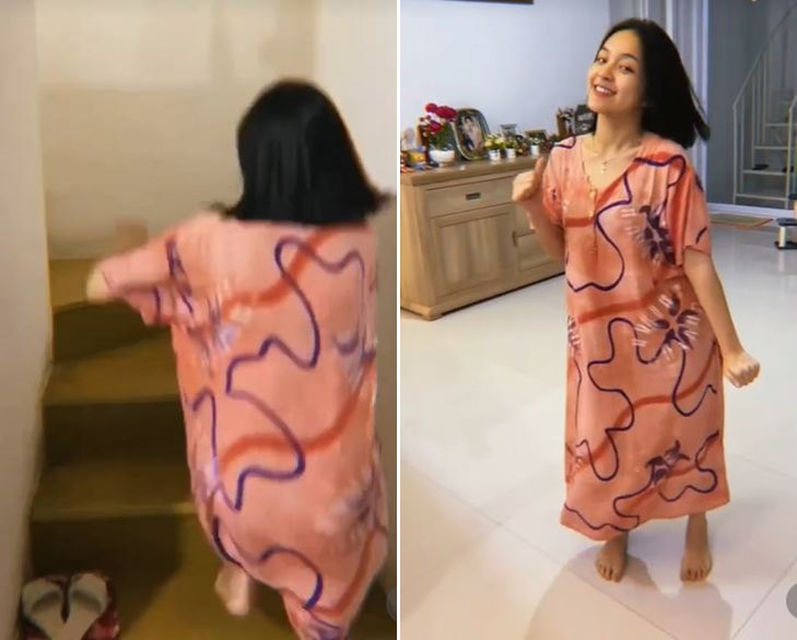 Punya rumah tiga tingkat tapi ngaku bukan anak orang kaya, 9 potret hunian Eca Aura di komplek elit