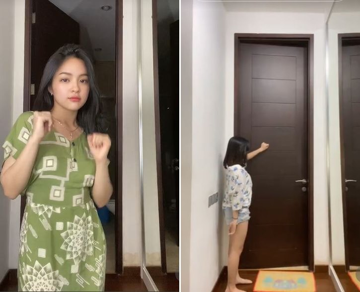 Punya rumah tiga tingkat tapi ngaku bukan anak orang kaya, 9 potret hunian Eca Aura di komplek elit