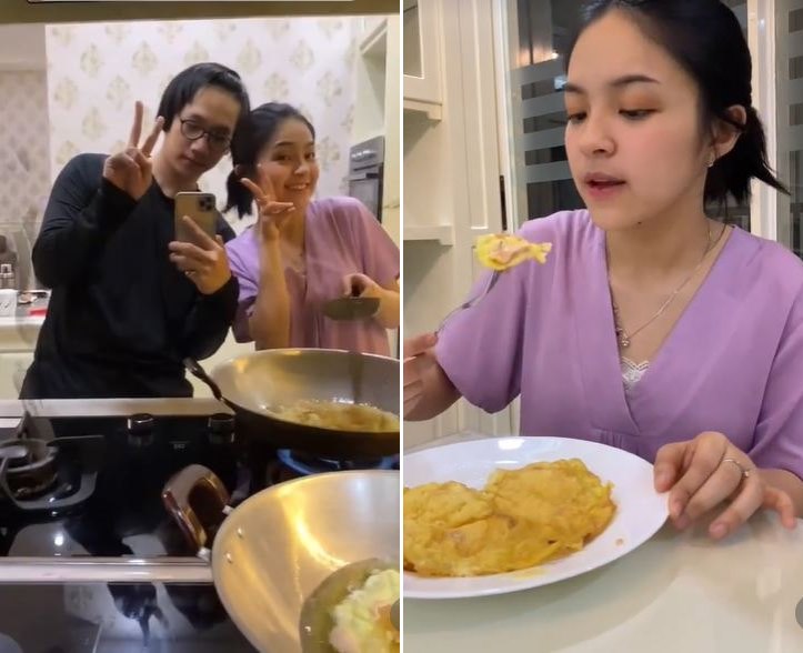 Punya rumah tiga tingkat tapi ngaku bukan anak orang kaya, 9 potret hunian Eca Aura di komplek elit