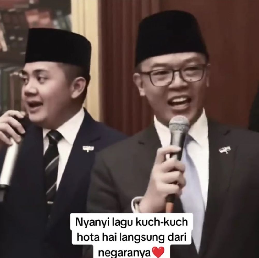 Viral Mayor Teddy nyanyi Kuch Kuch Hota Hai di depan presiden India, 7 momennya sampai dinotice Kajol