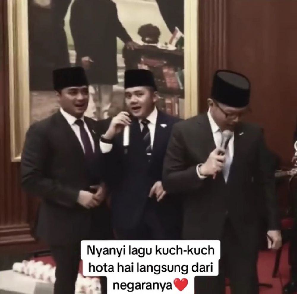 Viral Mayor Teddy nyanyi Kuch Kuch Hota Hai di depan presiden India, 7 momennya sampai dinotice Kajol