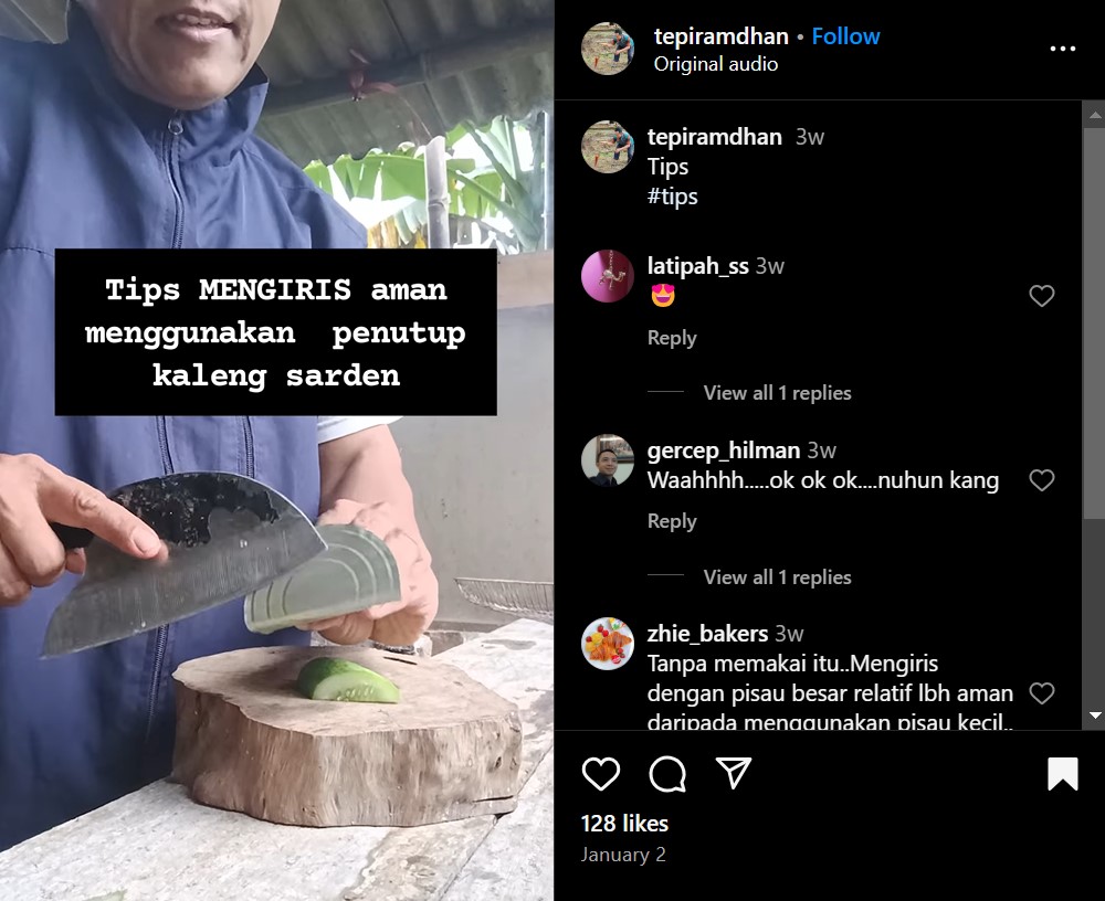 Tak banyak yang tahu, cara mengiris sayur ini aman tanpa bikin jari terluka hanya pakai 1 sampah dapur