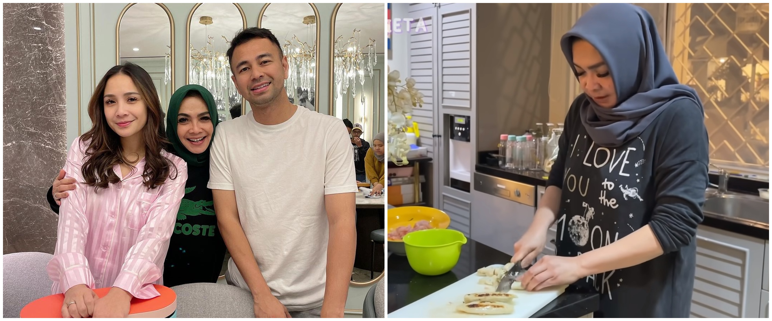 Punya tempat masak outdoor, intip 11 potret dapur Rieta Amilia di rumah mewah yang ada lift khusus