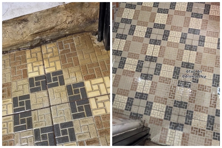 Lantai kamar mandi licin dan dekil? Ini trik agar jadi bersih kesat lagi dengan 2 bahan dapur