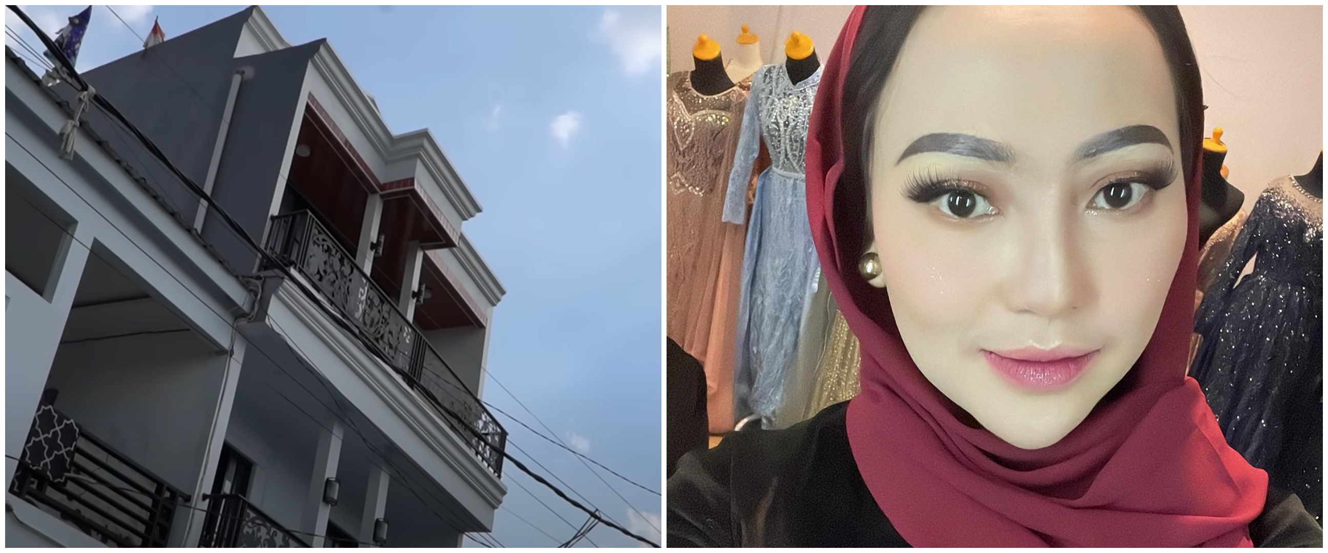 Dibangun tanpa jasa arsitek, 11 potret kamar tidur Mpok Alpa ini punya kamar mandi tersembunyi