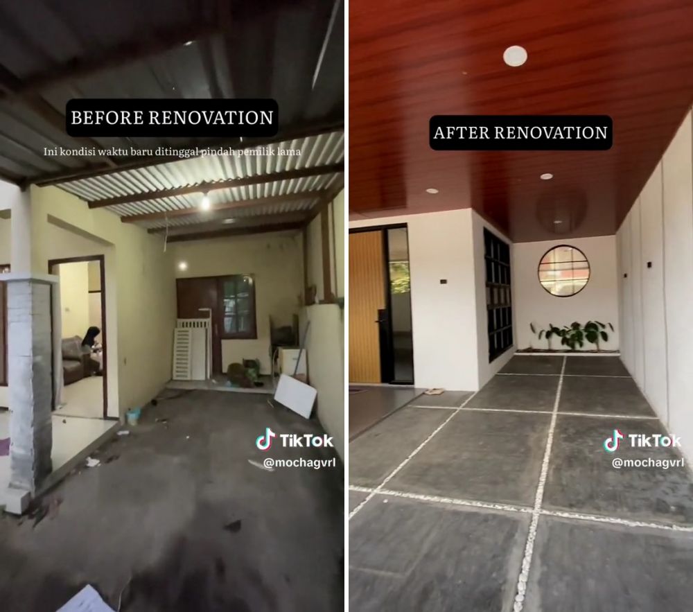 Rumah tua dimakeover jadi modern, 11 potretnya seolah beli hunian baru