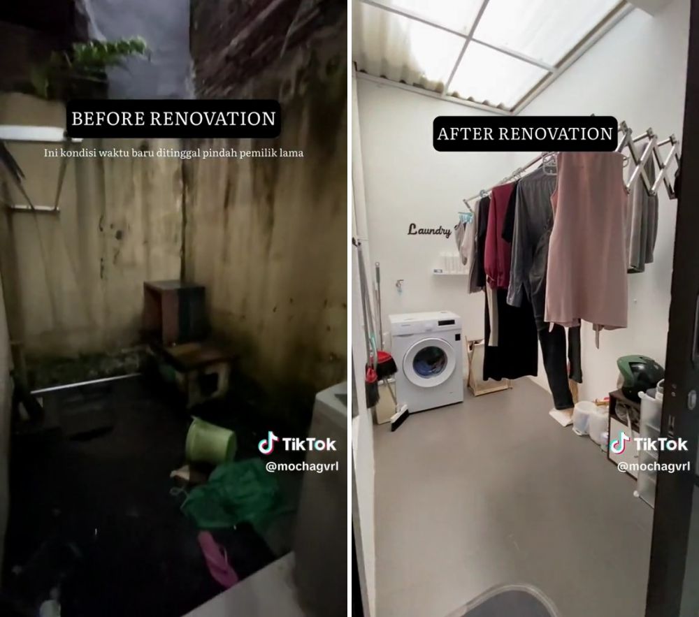 Rumah tua dimakeover jadi modern, 11 potretnya seolah beli hunian baru