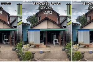 Rumah di Malang ini dimakeover dengan duit Rp 60 juta, potret transformasinya bikin melongo