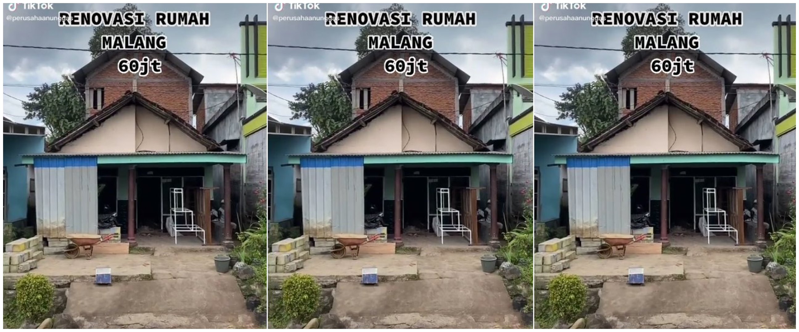 Rumah di Malang ini dimakeover dengan duit Rp 60 juta, potret transformasinya bikin melongo
