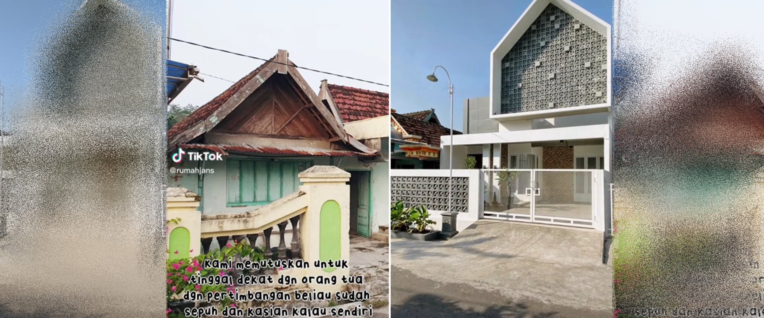 Rumah jadul peninggalan nenek dimakeover jadi modern kekinian, 9 potretnya bikin lupa bentuk aslinya
