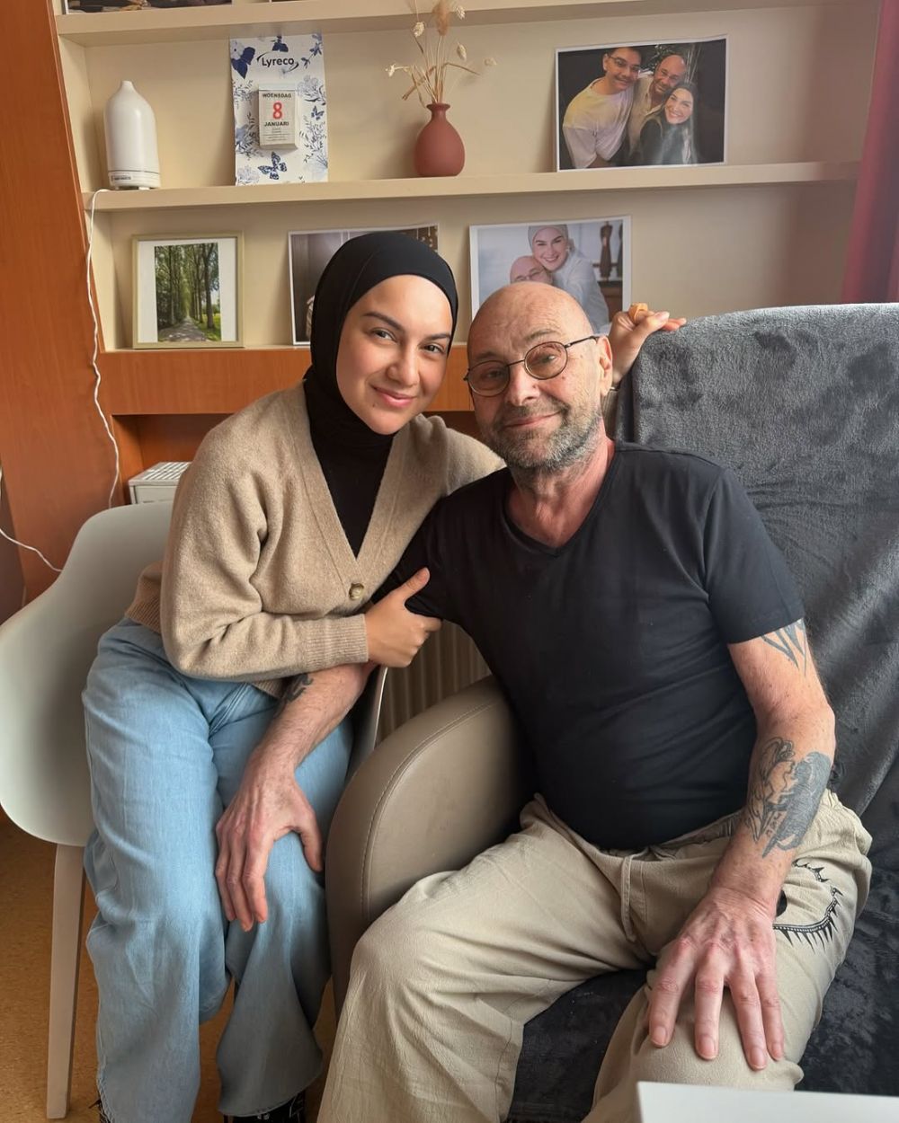 7 Potret kenangan Irish Bella dengan Papa Jo di Belgia, pertemuan terakhir sebelum ayahnya meninggal