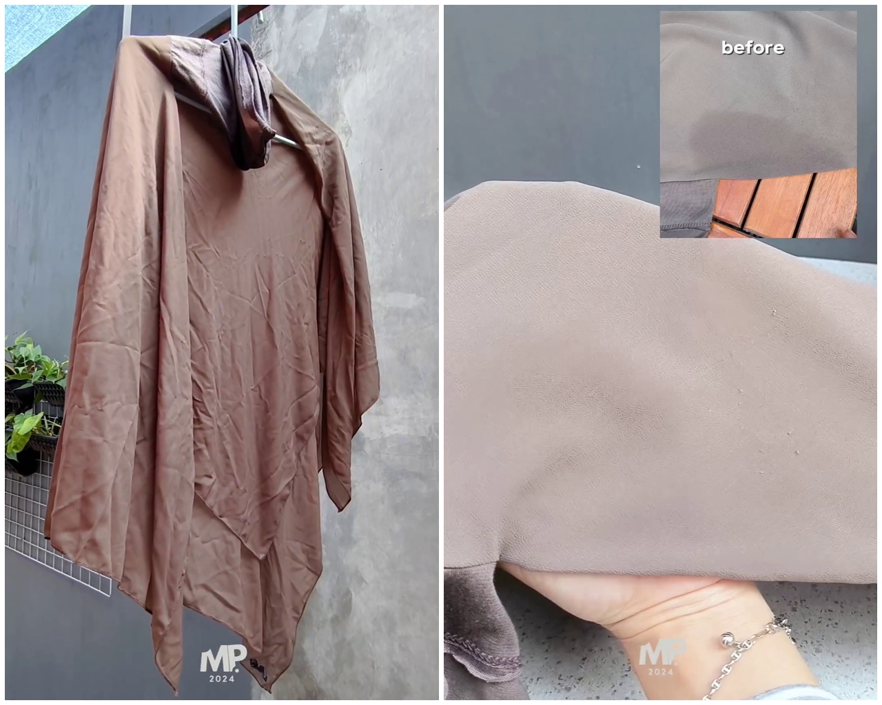 Trik menghilangkan noda keringat di jilbab ala emak-emak ini kreatif tanpa baking soda