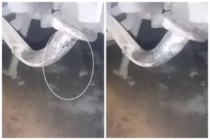 Cara cepat menambal knalpot motor bolong tanpa ampelas, cukup pakai 1 sampah dapur