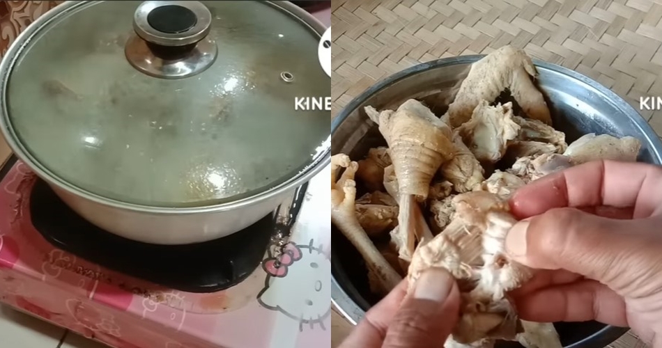 Hanya 13 menit, cara efektif merebus ayam kampung tua agar dagingnya lembut tanpa dipresto