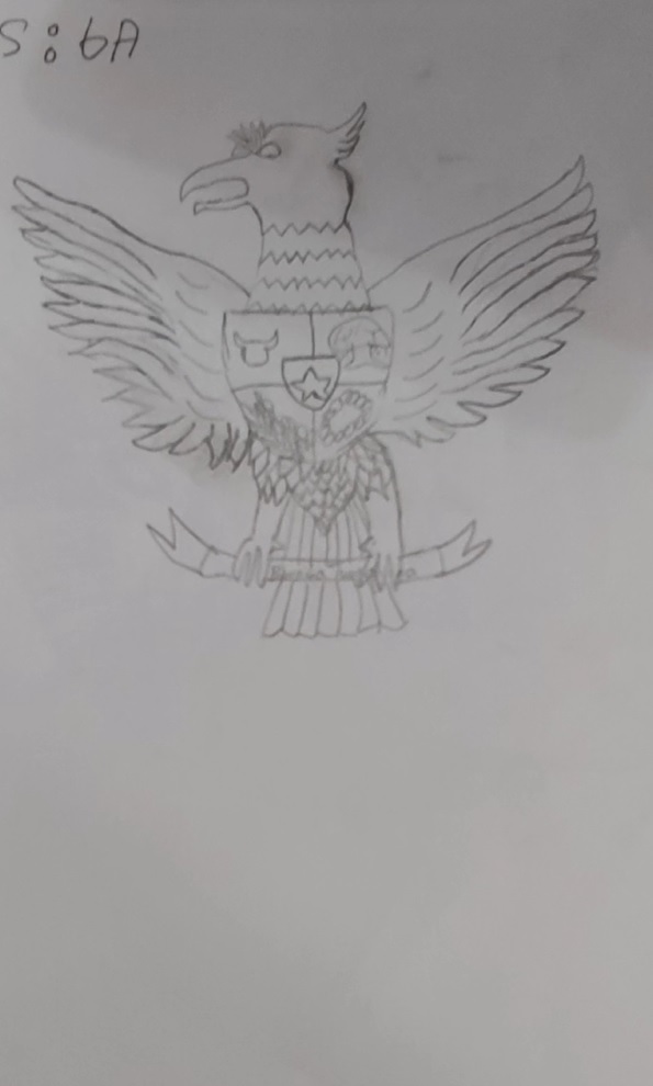 Murid SD diminta gambar burung Garuda, 12 potret hasil tugasnya bikin kagum