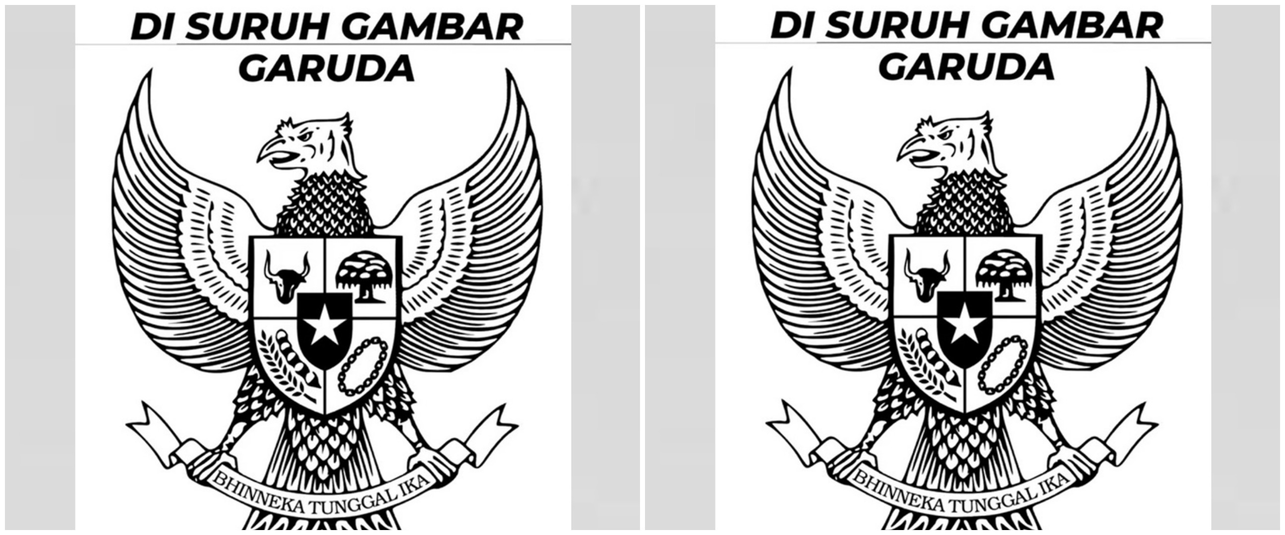 Murid SD diminta gambar burung Garuda, 12 potret hasil tugasnya bikin kagum