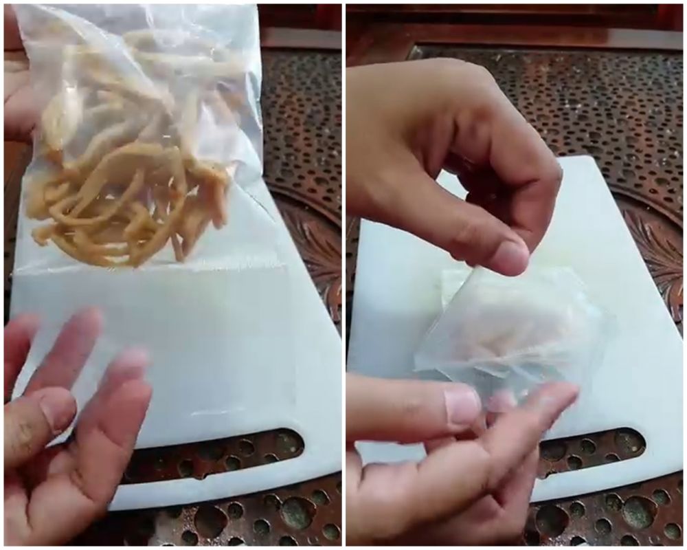 Tak perlu pakai alat vakum dan ziplock, ini trik mengemas plastik makanan agar lebih rapat kedap udara