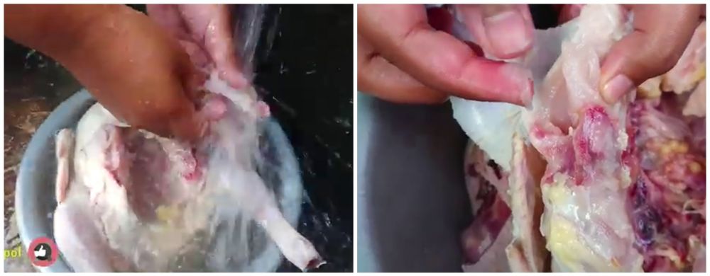 Tanpa nanas atau daun pepaya, ini cara efektif mengempukkan daging ayam merah utuh cuma butuh 30 menit