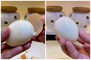 Tanpa diberi jeruk nipis atau minyak goreng, ini trik rebus telur hasilnya mulus dan tak mudah pecah