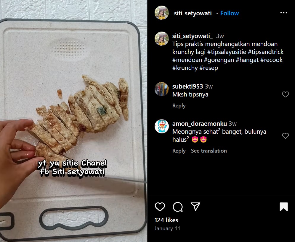 Tanpa air fryer, ini trik agar tempe mendoan dingin jadi hangat dan renyah lagi, ampuh tak berminyak