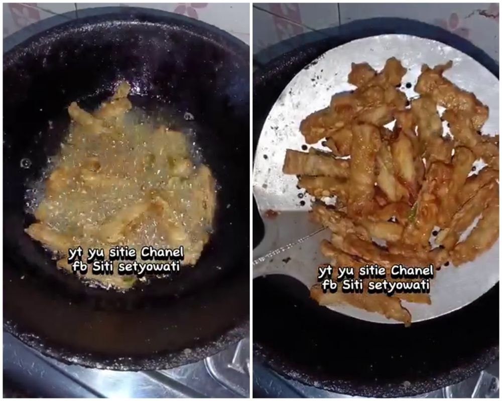 Tanpa air fryer, ini trik agar tempe mendoan dingin jadi hangat dan renyah lagi, ampuh tak berminyak