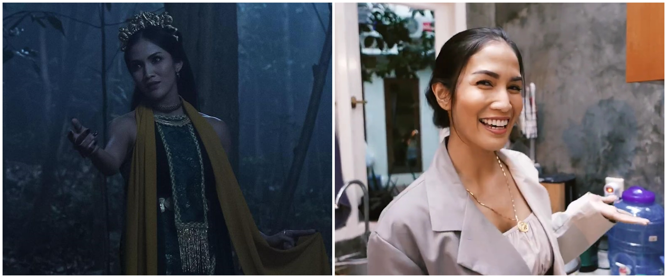 Mirip rumah setengah jadi, intip 9 potret dapur Aulia Sarah pemeran Badarawuhi