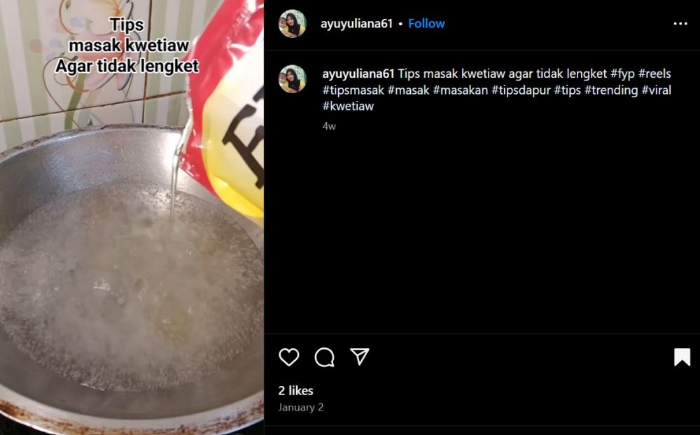 Cukup tambah 1 bahan dapur, begini trik rebus kwetiau agar hasilnya antilengket dan tak menggumpal