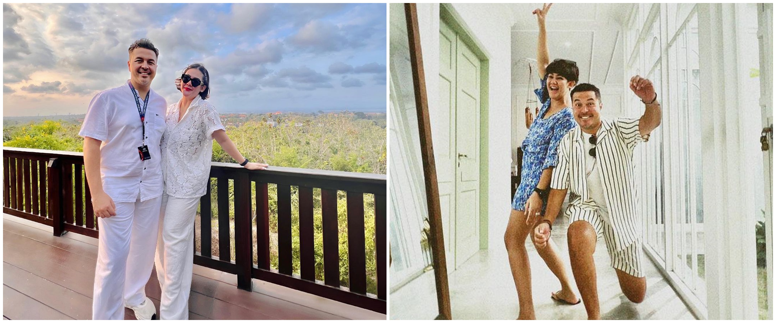 11 Potret dapur Sissy Prescillia, interior serba putih menyatu dengan ruang keluarga