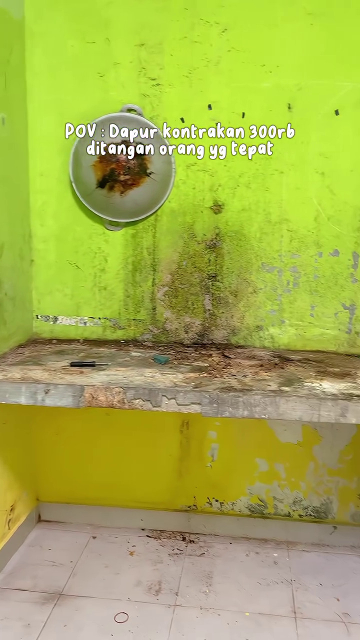 Awalnya buluk, 9 potret dapur tanpa kitchen set usai dimakeover jadi estetik bikin emak-emak mupeng