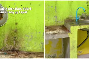 Awalnya buluk, 9 potret dapur tanpa kitchen set usai dimakeover jadi estetik bikin emak-emak mupeng