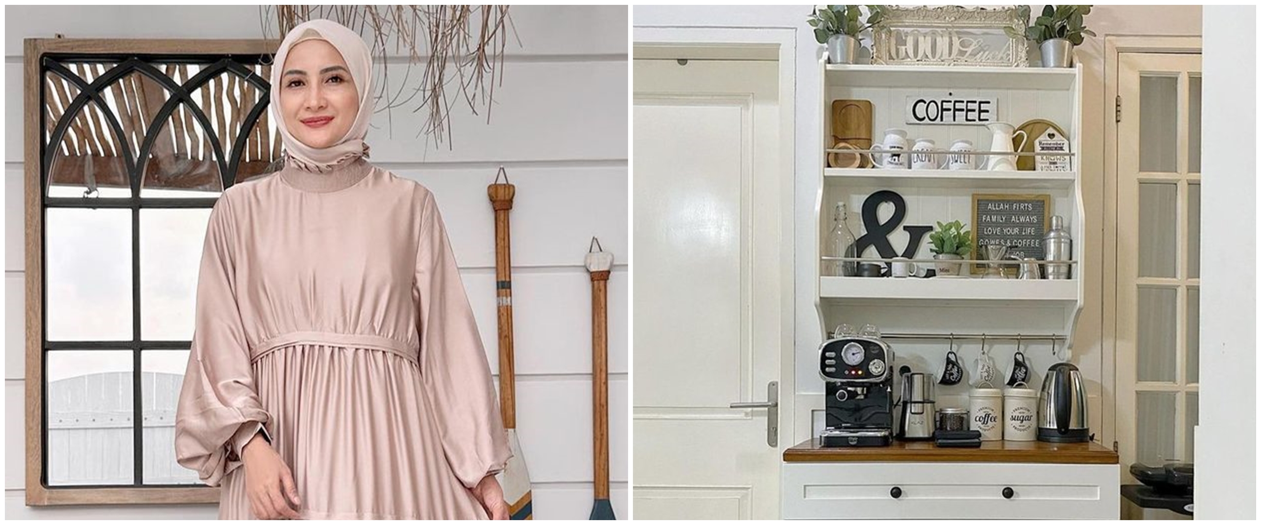 Minim perabotan berasa nongkrong di kafe, ini 11 potret dapur Natalie Sarah bergaya American Classic