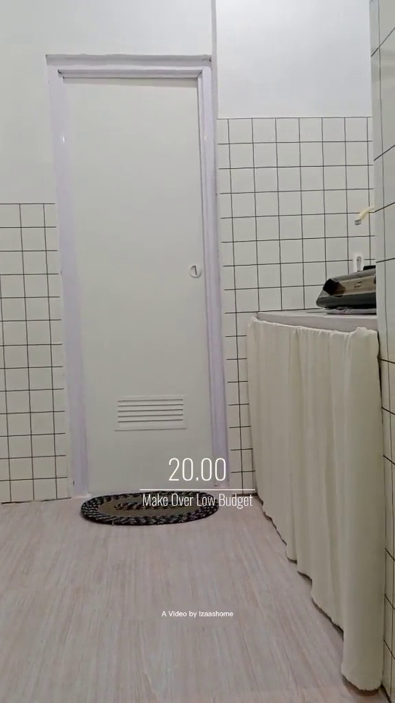 Makeover dapur mungil mepet kamar mandi jadi estetik di tangan yang tepat, intip 9 potretnya