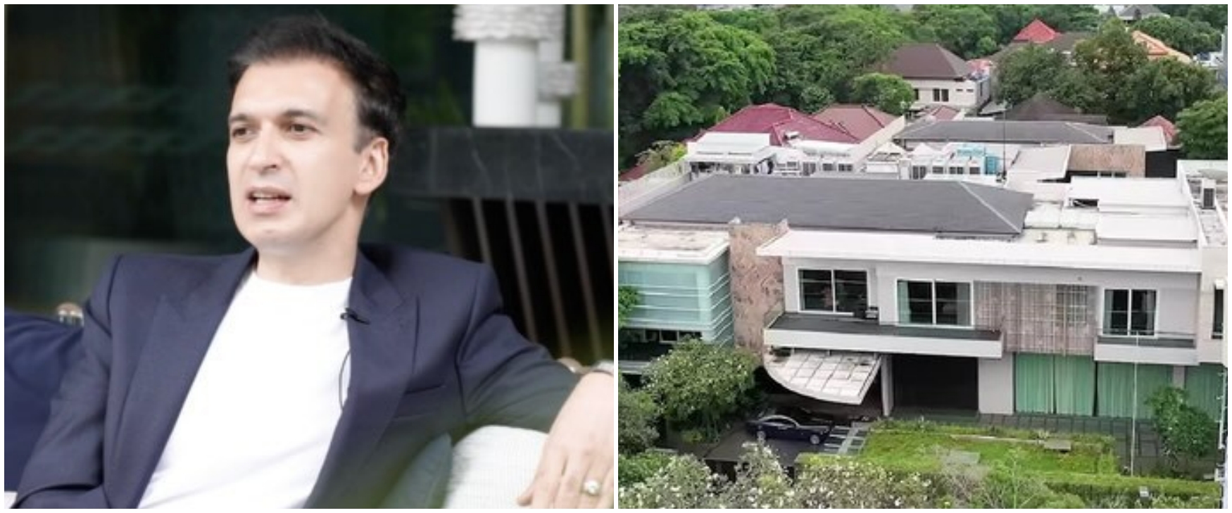 Punya rumah Rp500 M view langsung kolam renang, intip 9 potret ruang keluarga Manoj Punjabi